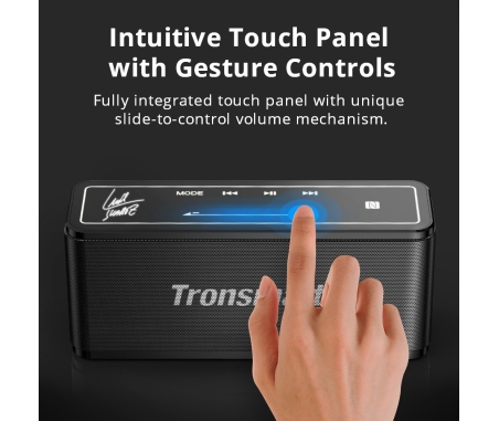 Altavoz Bluetooth Tronsmart T6 Plus Upgraded Edition con tecnología SoundPulse™