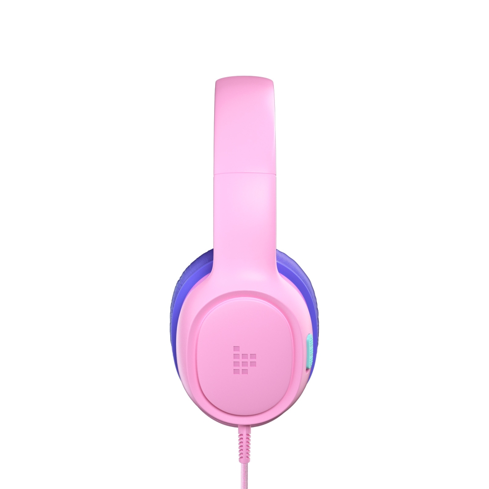 Funda De Transporte Para Auriculares Infantiles – Caja Rígida EVA Con Cremallera Y Mango, A Prueba De Golpes Y Semimpermeable – Rosa, Compatible Con ZAPIG/Tronsmart/PowerLocus