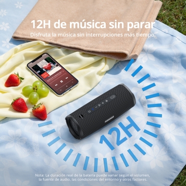 Tronsmart Mirtune C3 Plus Altavoz Portátil Para Exteriores